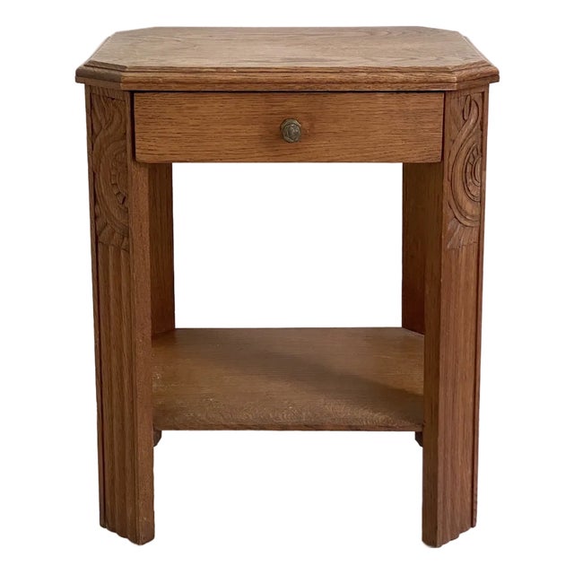 Art Deco Side Table or End Table, 1930s For Sale