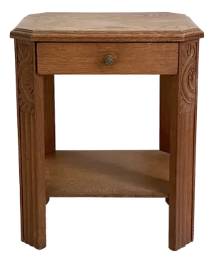 Art Deco Side Table or End Table, 1930s