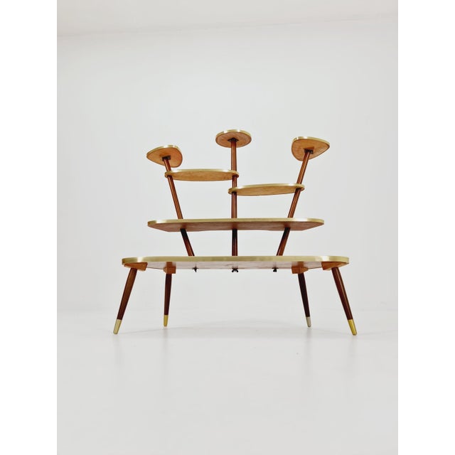 Vintage German Plant Stand, 1950s For Sale - Image 9 of 11