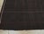 Textile Galerie Shabab Collection Mid-20th Century Turkish Tribal Kilim Room Size Carpet in Dark Brown and Black For Sale - Image 7 of 9