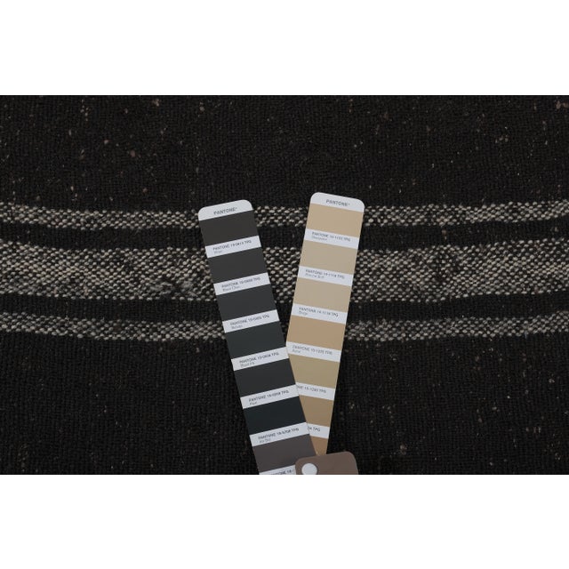 Turkish Striped Goat Hair Kilim 8'3'' X 10'3'' For Sale - Image 11 of 11