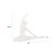 Contemporary Yin Reverse Yoga Pose in Polyresin For Sale - Image 3 of 11