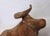 Vintage 1966 Hand Carved Wood Bighorn Sheep Ram's Head 9" Tall Signed Orren Hutter Calif For Sale - Image 9 of 14