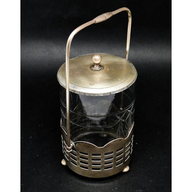 Art Nouveau Austro-Hungarian Biscuit Box, 1900s, in Very Good conditions. Designed 1890 to 1919