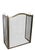 Vintage Arts and Crafts Three Fold Fireplace Screen Spark Guard For Sale - Image 9 of 13
