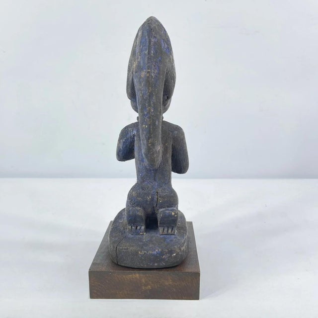 Early 20th Century Early 20th Century Yoruba Shango Warrior Wood Figure Nigeria For Sale - Image 5 of 6