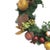 Partridge in Pear Tree Winter Door Wreath Realistic Holiday Crystal Fruit Apple For Sale - Image 16 of 16