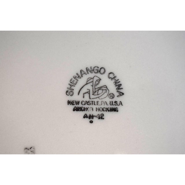 Mid 20th Century Racquet & Tennis Club China Dinner Service - Set of 4 For Sale In New York - Image 6 of 6