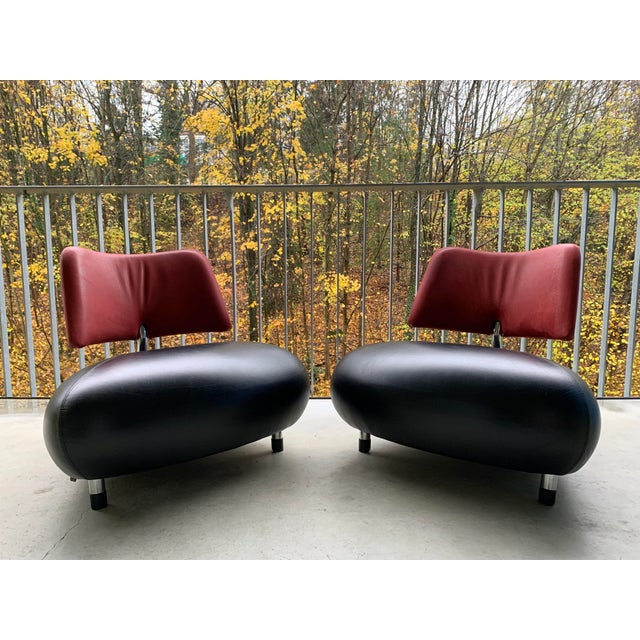 Pallone Armchairs from Leolux, 2000s, Set of 2 For Sale - Image 13 of 17