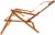 Mid 20th Century Coastal Chic Adjustable & Folding Canvas Deck / Beach Chair For Sale - Image 5 of 8