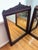 Barker Brothers & Cie Antique Pair of Mahogany Carved Mirrors by Barker Bros. For Sale - Image 4 of 8