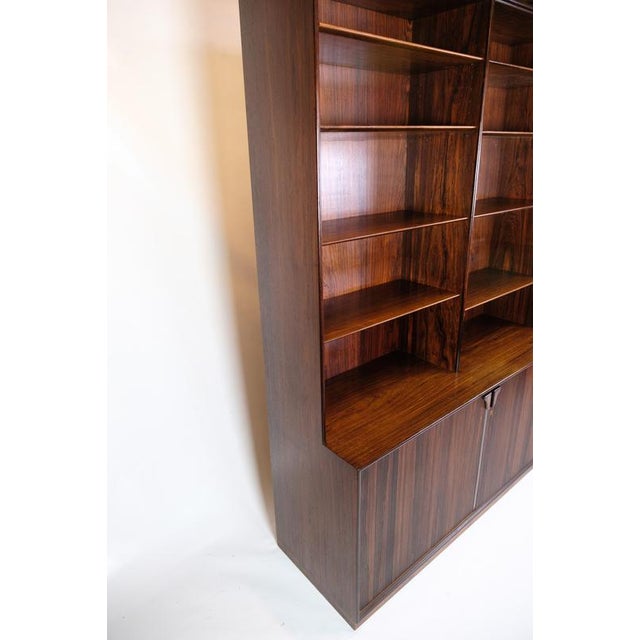 Bookcase in Rosewood by Frode Holm for Illums Bolighus, Copenhagen, 1960 For Sale - Image 12 of 15