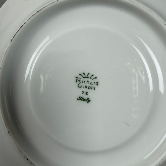 White White Porcelain Tea Set for Ten People by Richard Ginori, 1940s, Set of 23 For Sale - Image 8 of 11