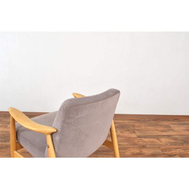 Mid-Century Modern Polish Lounge Chairs by J. Kędziorek, 1960s, Set of 2 For Sale - Image 13 of 15