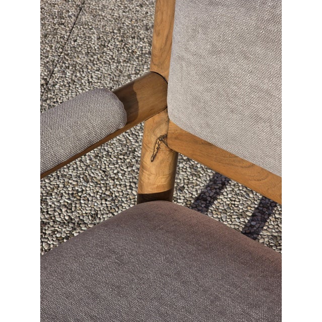 Italian High-Backed Study Chair, 1950s For Sale - Image 11 of 14