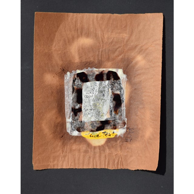 Klaus Neuper, Ohne Text, 1984, Cardboard and Mixed Media For Sale - Image 4 of 9