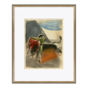 Sports & Activities: Bullfighting, Framed Art Print
