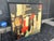Red 1950s Abstract Modern Framed Oil Painting on Canvas For Sale - Image 8 of 16