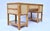 British Colonial Style Vintage Bamboo and Grasscloth Desk Set For Sale - Image 10 of 12