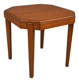 Art Deco Oak Side Table, 1930s