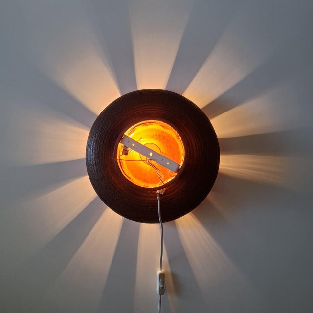 Scandinavian Ceramic Wall Lamp, Sweden, 1960s For Sale - Image 13 of 18