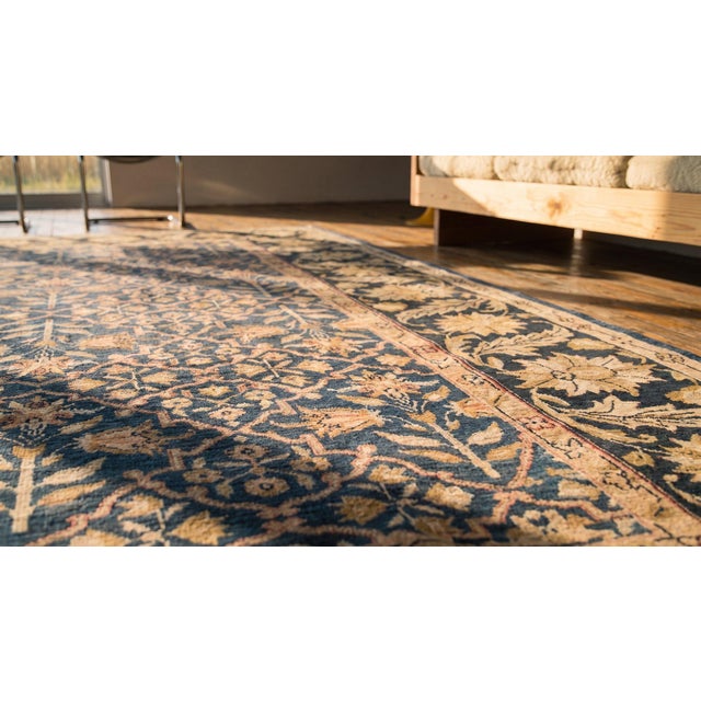 Antique Indian Agra Rug For Sale In New York - Image 6 of 8