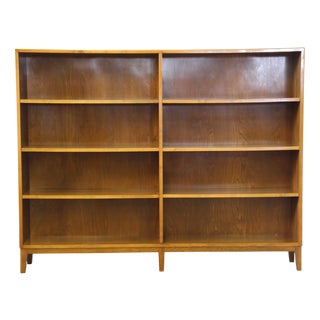Scandinavian Modern Bookcase in Nutwood, 1930s For Sale