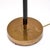 Brown Vintage Swedish Leather and Brass Floor Lamp, 1950 For Sale - Image 8 of 9