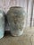 Late 20th Century Large Rustic Textured Terracotta Amphora Vessels – Pair of Aged Mediterranean For Sale - Image 5 of 12