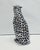Contemporary White Leopard Statue in Ceramic by Ceramic Boxer For Sale - Image 3 of 8