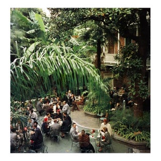 Brunch at Brennans Slim Aarons C Print For Sale