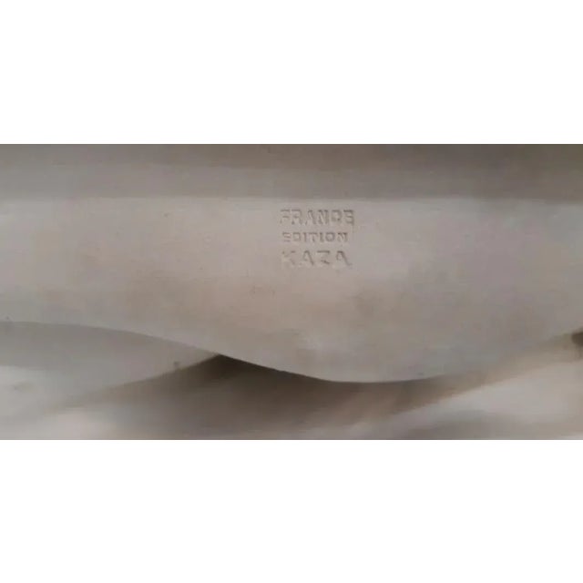 1930s Art Deco Armand Godord France Kaza Editition Large Porcelain Female Figure For Sale In Boston - Image 6 of 10