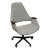 1960s Mid-Century Swivel Chair With Casters Attributed to Arthur Umanoff for Barbarella Home For Sale