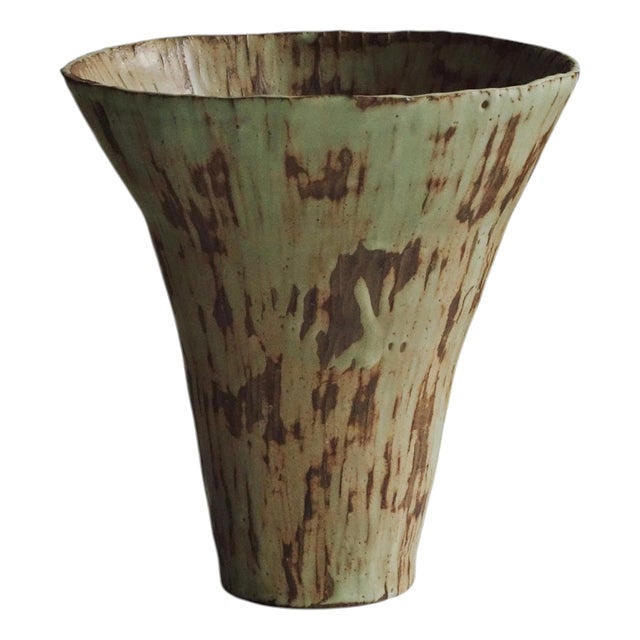 In Bloom V Ceramic Vase by Antonia Maria For Sale