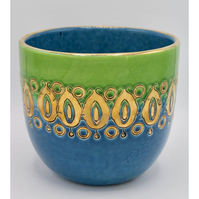 Vintage Italian Bitossi Pottery Planter by Aldo Londi For Sale - Image 10 of 10