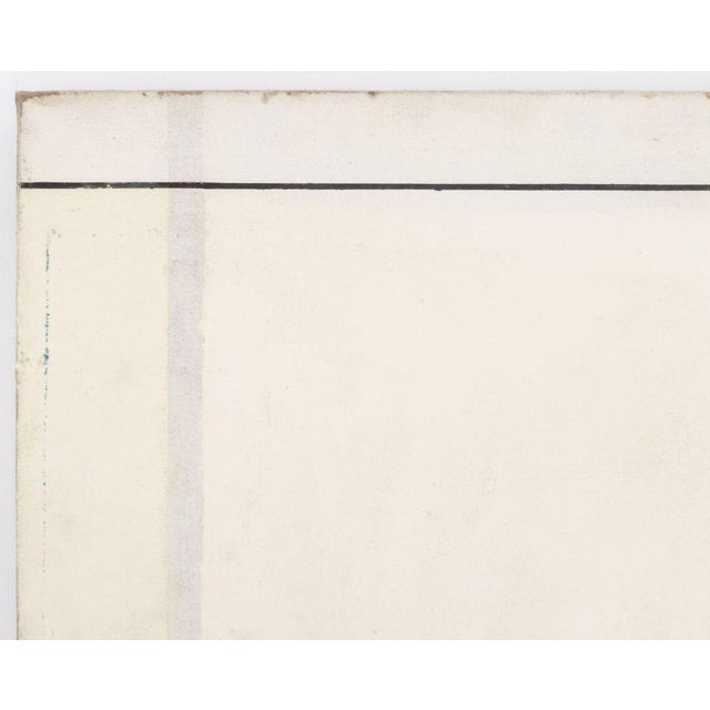White Mid 20th Century Agudelo Abstract Figural Composition Oil on Canvas For Sale - Image 8 of 11