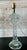 1970s Monumental Italian Sculptural Palm Tree Glass Table Lamps, 1970s, Set of 2 For Sale - Image 5 of 8