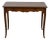 French Louis XV Style 1900s Oak Side Table with Drawer and Scalloped Apron For Sale