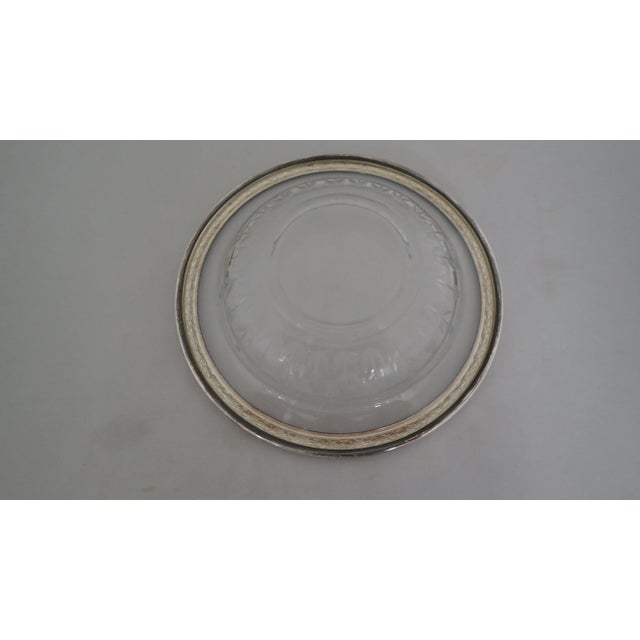 Cut Glass & Sterling Bowl For Sale In New York - Image 6 of 6