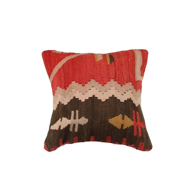 Kilim Rug Pillow Cover For Sale - Image 4 of 4