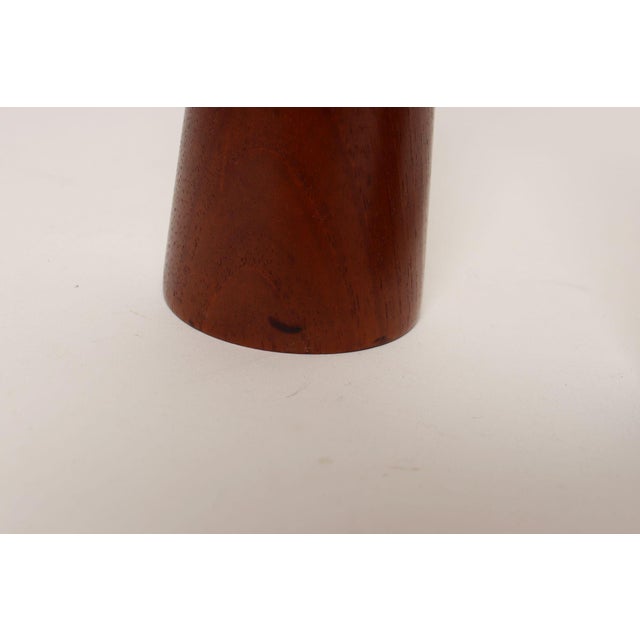 Pair of Danish Modern Sculptural Organic Form Candlesticks by Digsmed For Sale - Image 16 of 17