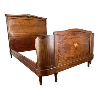 Antique French Double Bed Frame For Sale