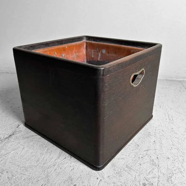 Shōwa Wooden Hibachi Fire Pot, Japan, 1960s For Sale - Image 12 of 12