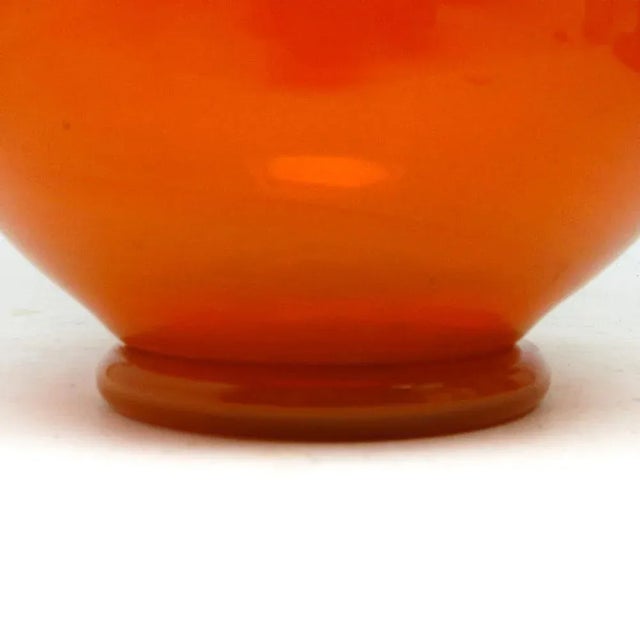 Vase by J. Słuczan-Orkusz for Cracow Institute for Glassworks, Poland, 1970s, in Very Good conditions. Designed 1970 to...