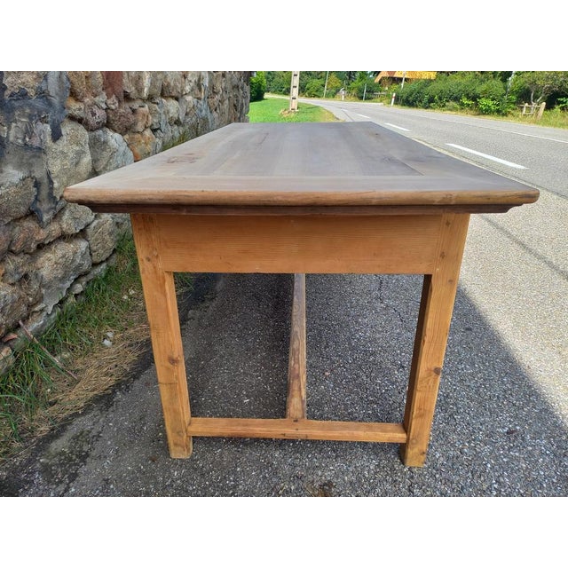 Farm Table with Drawers, 1930s For Sale - Image 14 of 18