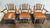 Mid-Century Modern Mid Century Modern Auluminum Wood and Cow Hide Chairs -Set of 3 For Sale - Image 3 of 8