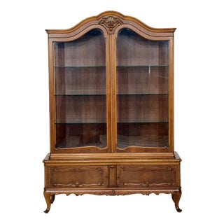 Baroque Style Display Cabinet For Sale
