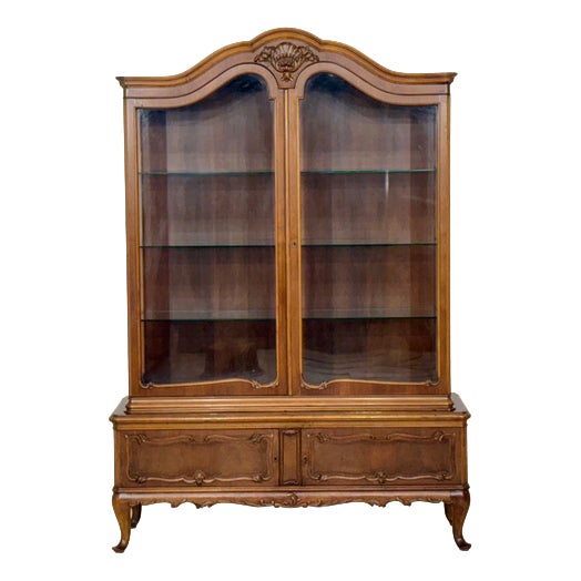 Baroque Style Display Cabinet For Sale