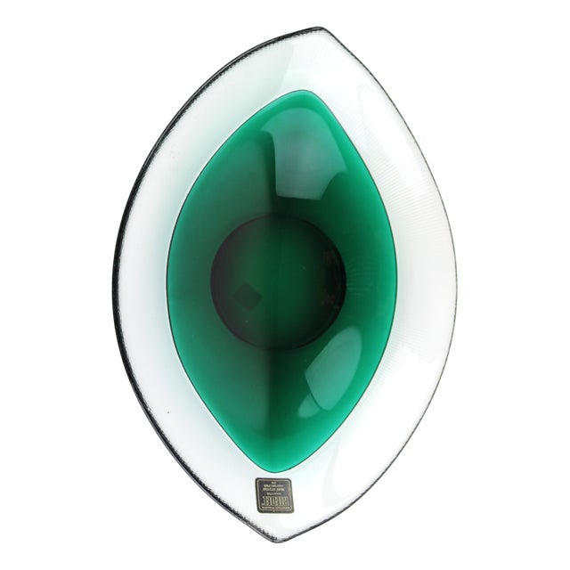 Glass Plate from C.J. Riedel, 1980s For Sale