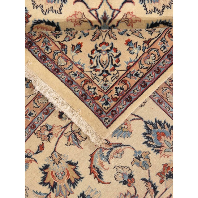 Antique Persian Mashad Rug 6'7" X 9'9" For Sale - Image 4 of 4